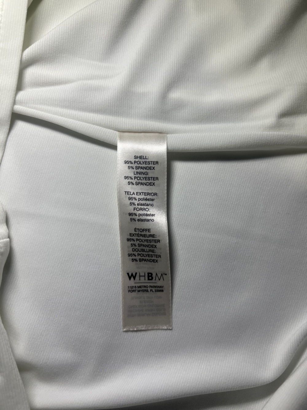 White House Black Market Classic White Square-Neck Short Sleeve Top - Picture 6 of 6